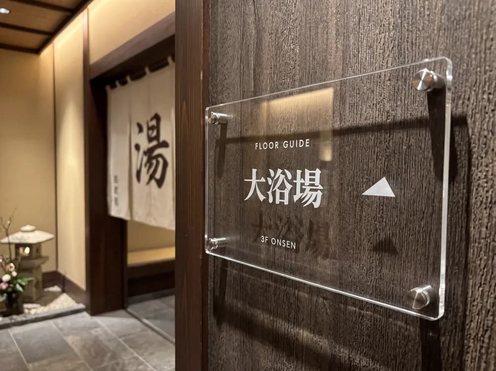 フロア案内サインの設置サンプル